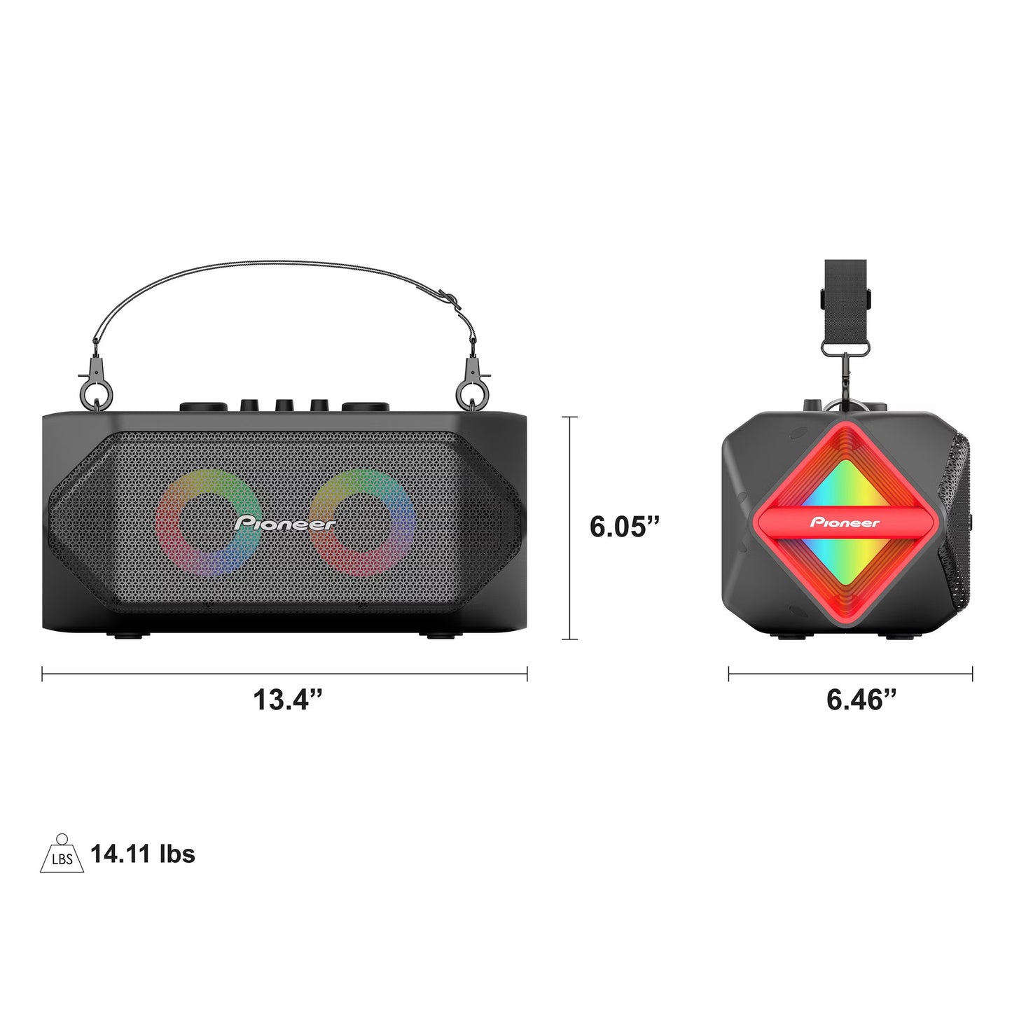 Pioneer Portable Bluetooth Boombox Party Speaker