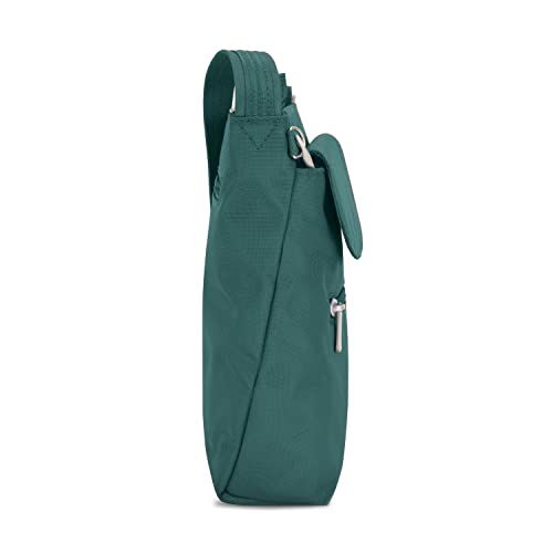 Travelon Anti-Theft Classic Mini Shoulder Bag, Green - Bellso