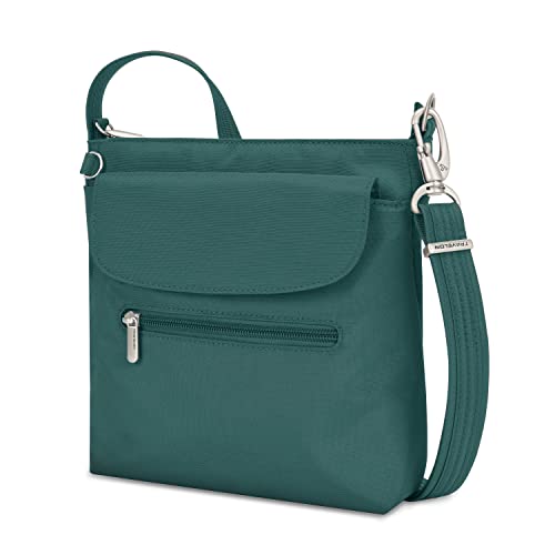 Travelon Anti-Theft Classic Mini Shoulder Bag, Green - Bellso