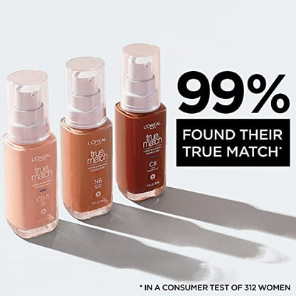 L'Oreal Paris True Match Super Blendable Foundation - W9.5 - 1 Fl Oz - Bellso