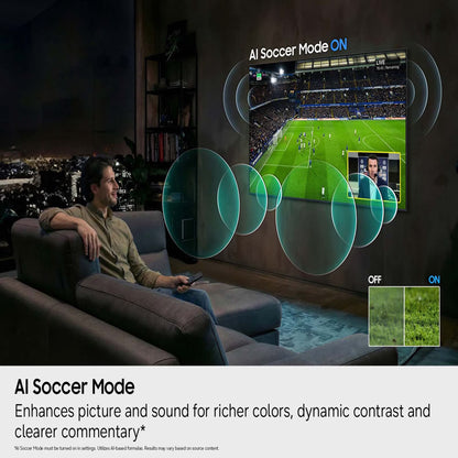 SAMSUNG 75” Class M80H Series Mini LED 4K UHD Vision AI Smart Tizen TV