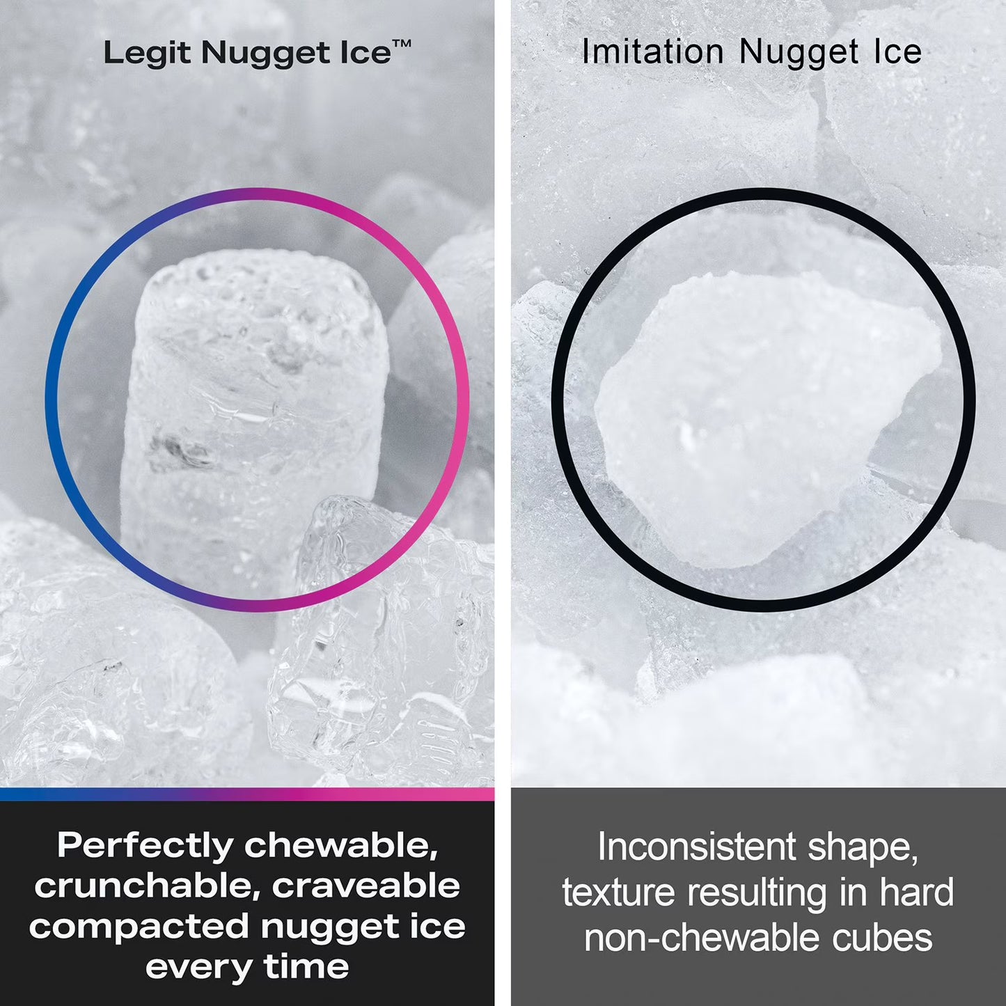 GE Profile Opal Nugget Ice Maker + Side Tank