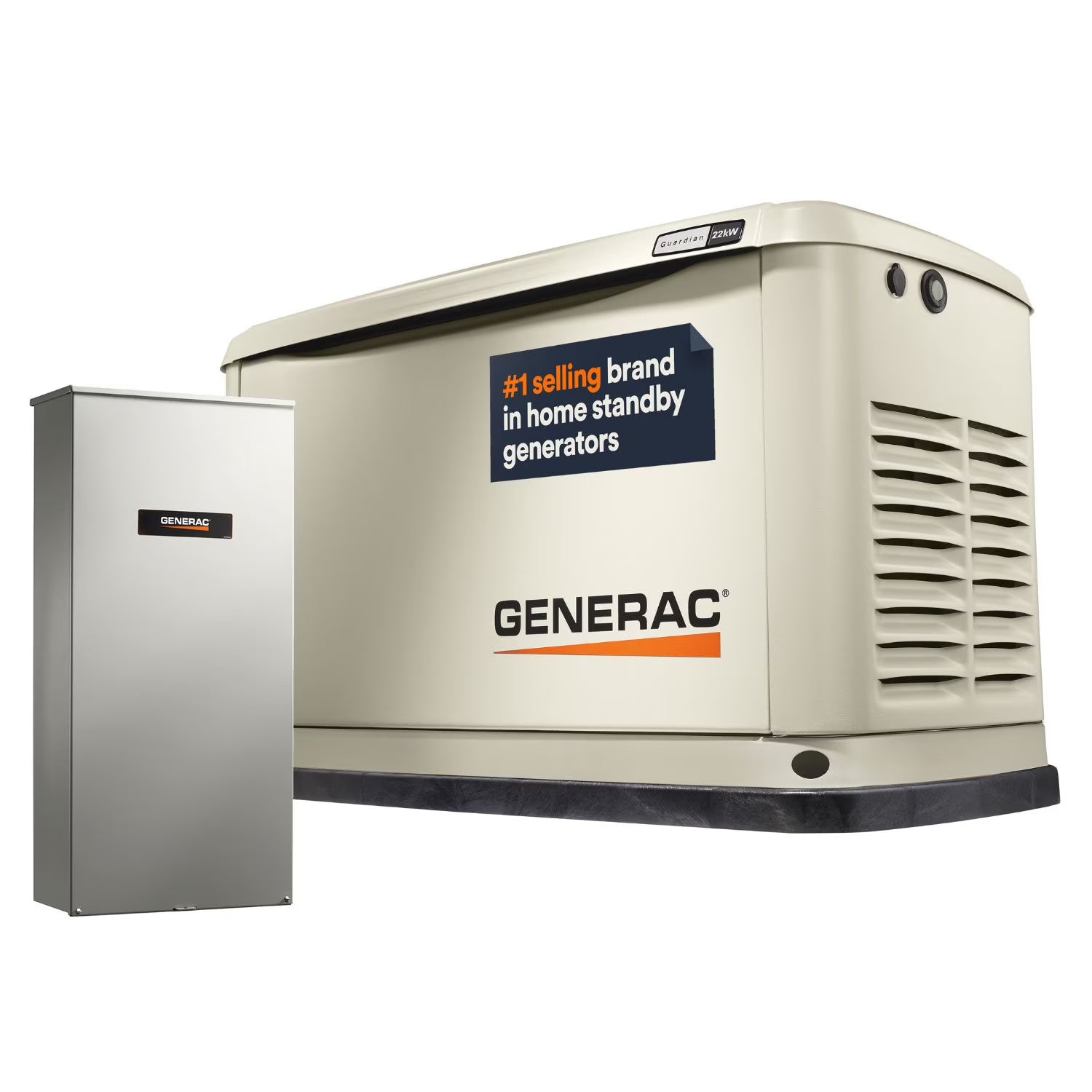 22,000 Watt Generac Guardian Series WiFi-Enabled , NG Standby Generator With 200A Automatic Transfer Switch - Bellso