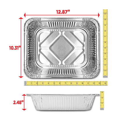 Member's Mark Half Size Aluminum Steam Table Pans, 36 ct. - Bellso