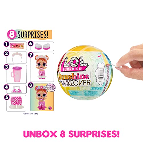 LOL Surprise! Sunshine Makeover Doll (Styles Vary) - Bellso