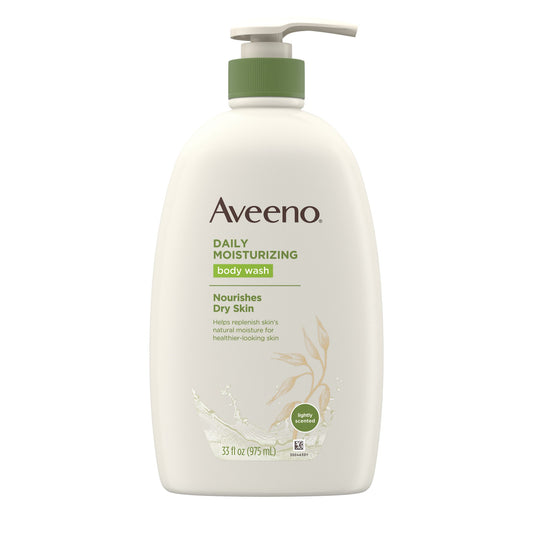 Aveeno Daily Moisturizing Body Wash with Soothing Oat - 33 Fl Oz - Bellso
