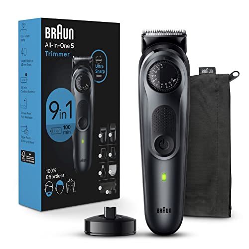 Braun All-in-one Style Kit Series 5 Aio5490 Rechargeable 9-in-1 Body, Beard & Hair Trimmer - Bellso