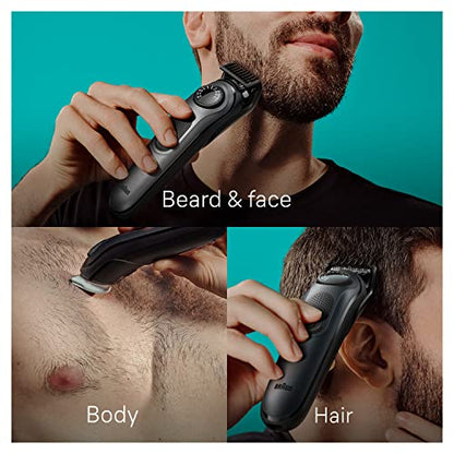 Braun All-in-one Style Kit Series 5 Aio5490 Rechargeable 9-in-1 Body, Beard & Hair Trimmer - Bellso
