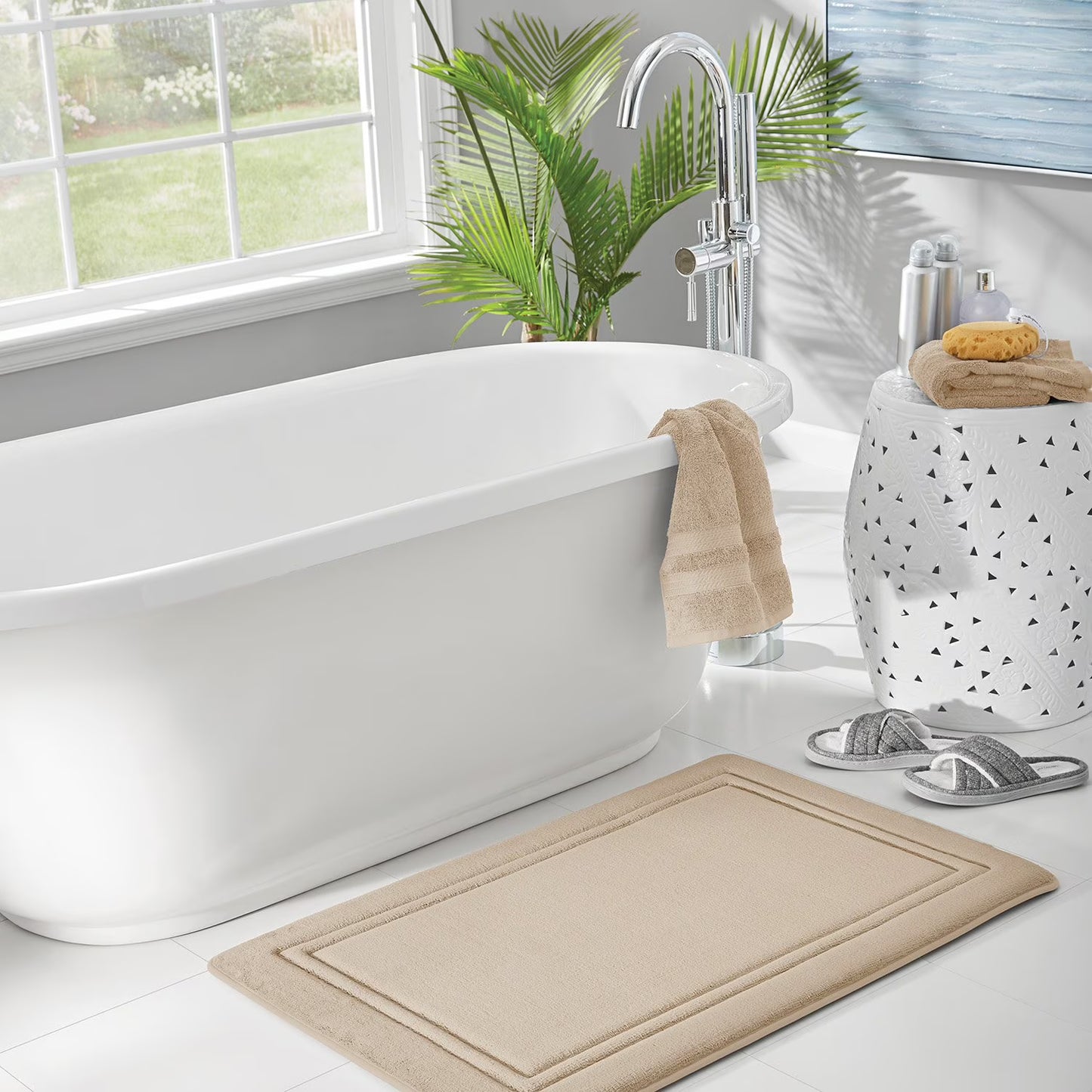 Member's Mark Quick-Dry Memory Foam Bath Mat, 24" x 36"