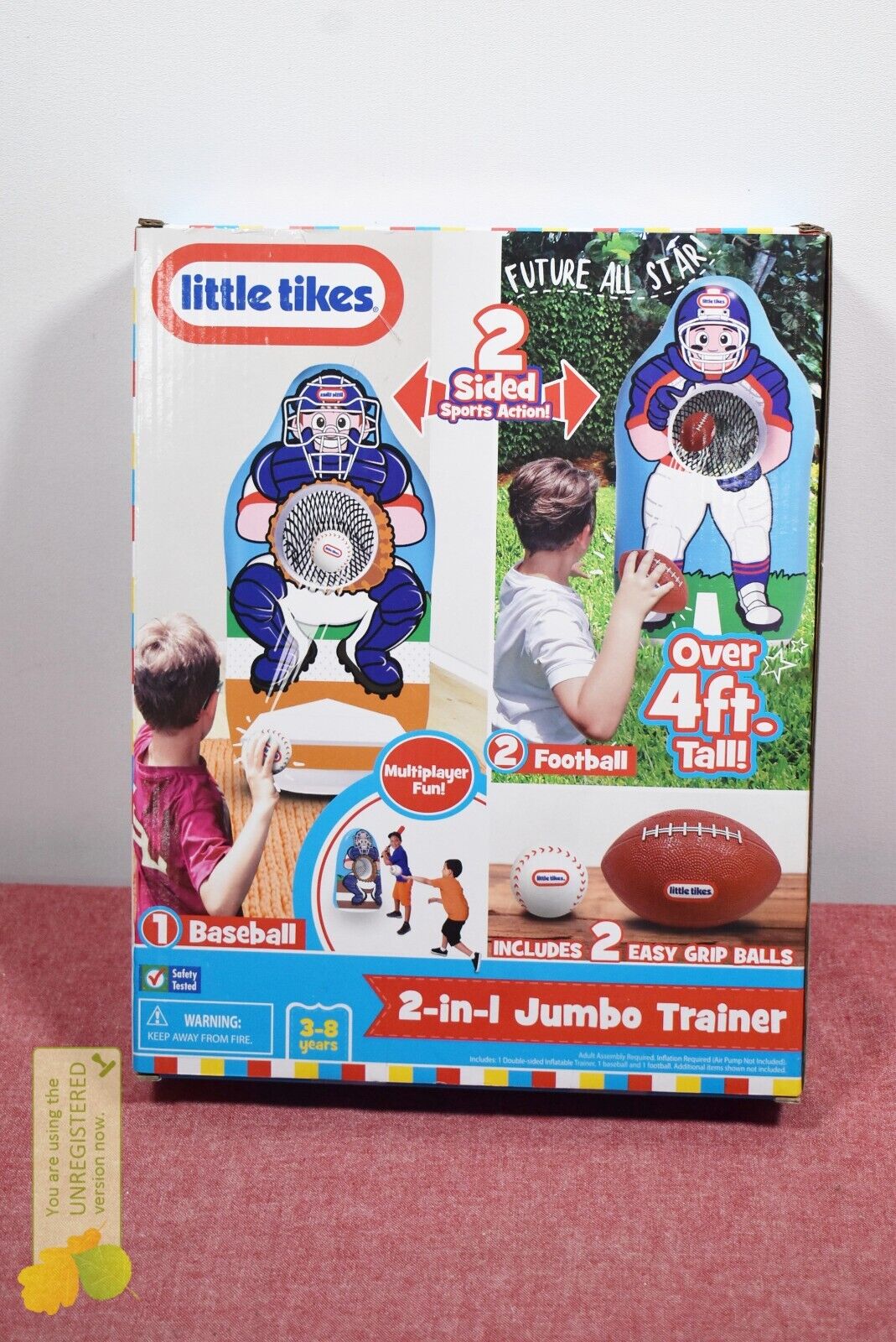 Little Tikes 2 in 1 Jumbo Trainer - 3pc - Bellso