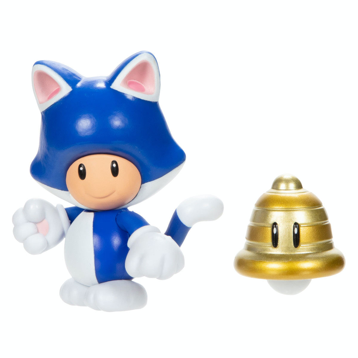 World of Nintendo Cat Toad Action Figure (with Super Bell)