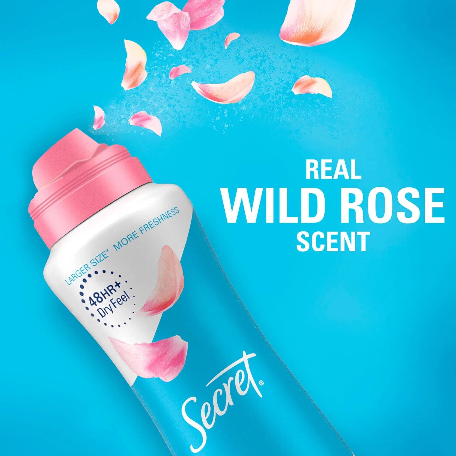 Secret Dry Spray Antiperspirant Deodorant for Women  Vanilla  Wild Rose and Waterlily (4.1 Oz.  3 Pk.) - Bellso