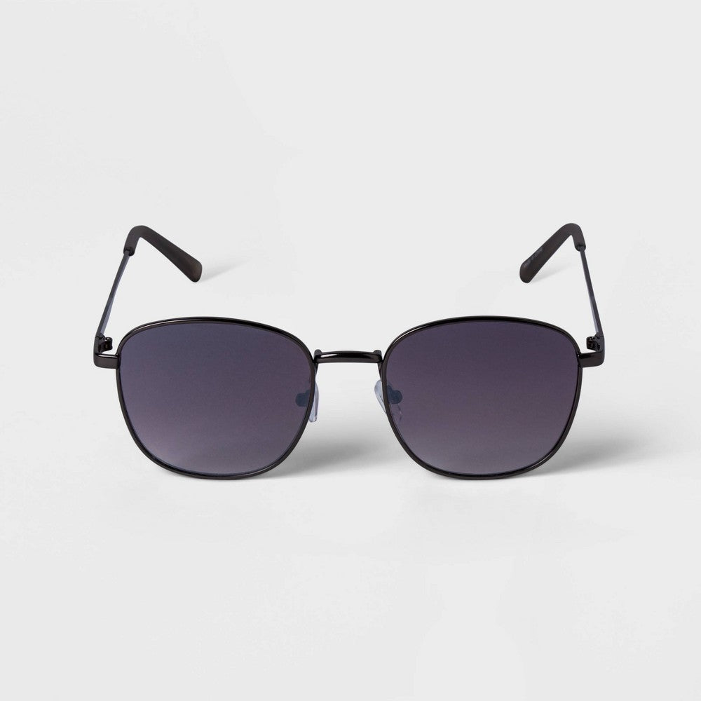 Men's Metal Round Sunglasses - Goodfellow & Co Hematite - Bellso