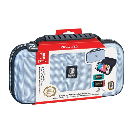 Nintendo Switch Game Traveler Light Blue Deluxe Travel Case [GAMES ACCESSORIES] Light Blue