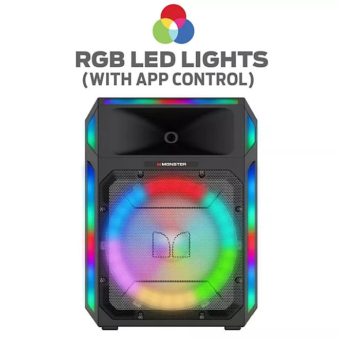 Monster X6 All-in-One PA Bluetooth 600w Speaker System - Bellso