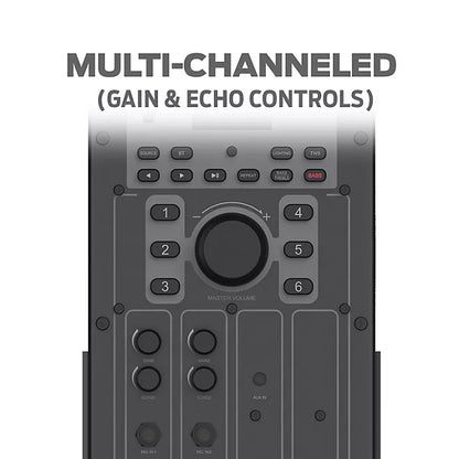 Monster X6 All-in-One PA Bluetooth 600w Speaker System - Bellso