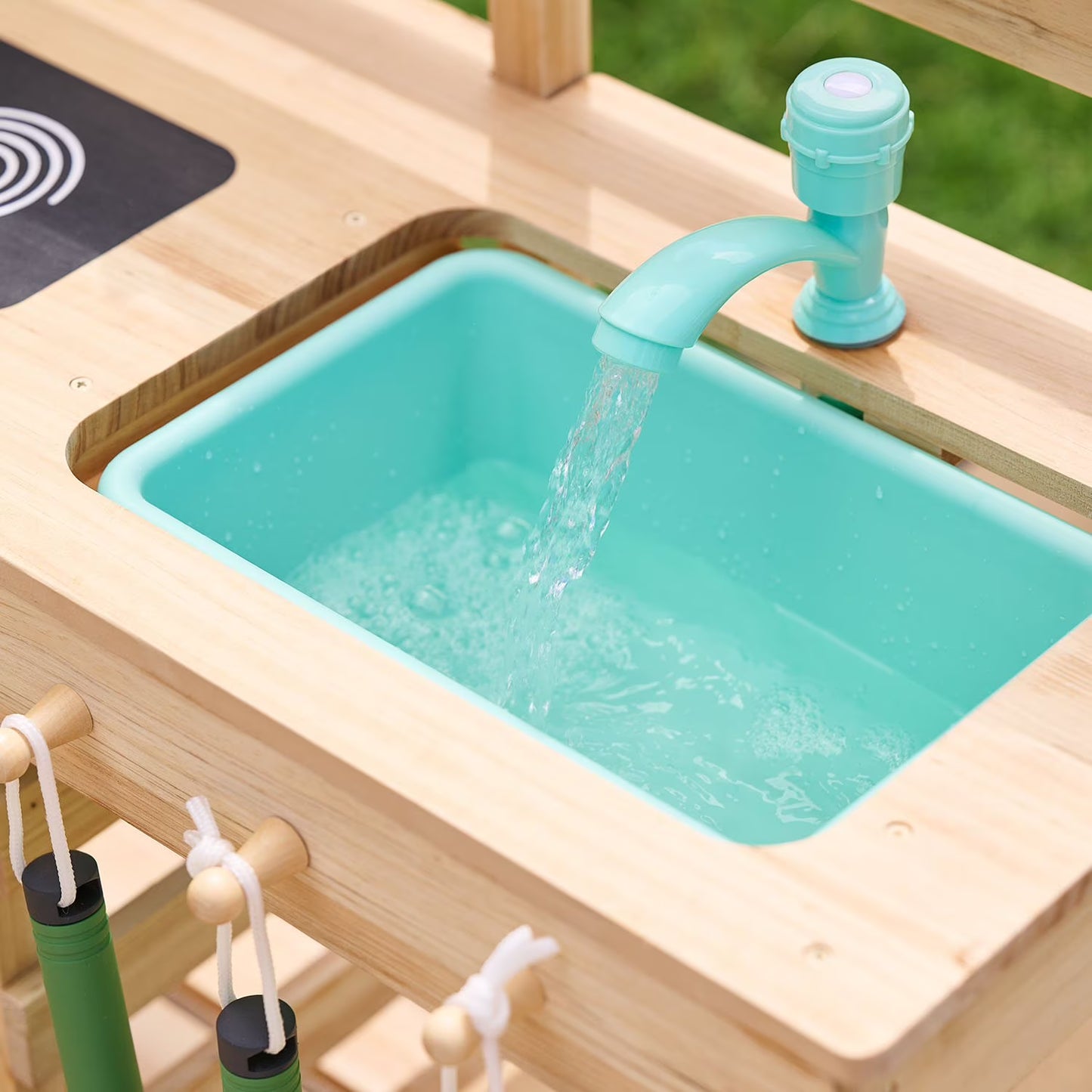 WOODEN MUD KITCHEN