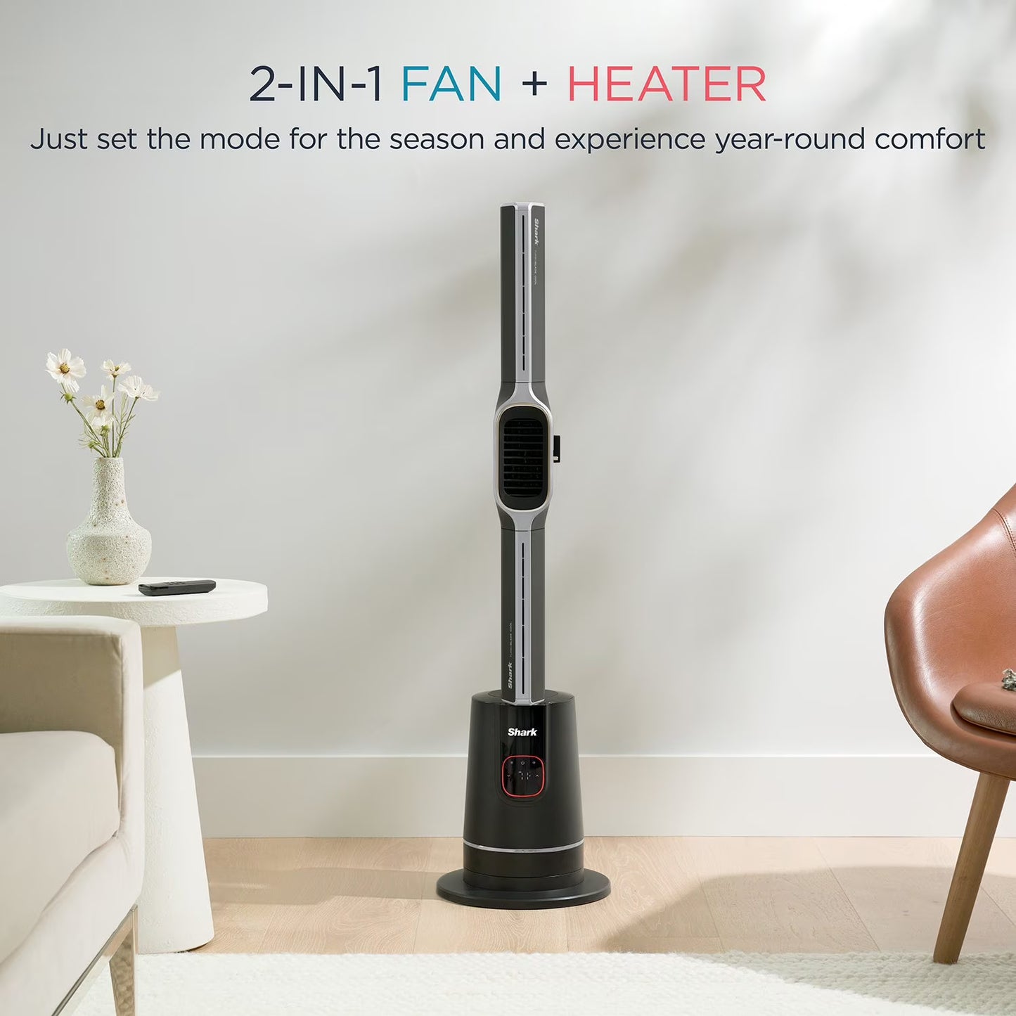 Shark TurboBlade Cool & Heat Ultra-Customizable Bladeless Tower Fan & Heater - Bellso