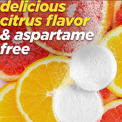 Alka-Seltzer Plus PowerFast Fizz Severe Cold & Flu Treatment - Citrus - 24ct - Bellso