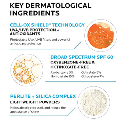 La Roche-Posay Anthelios Clear Skin Dry Touch Sunscreen SPF 60 (Various Sizes) - Bellso