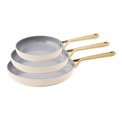 Member's Mark 3-Piece Modern Ceramic Fry Pan Set