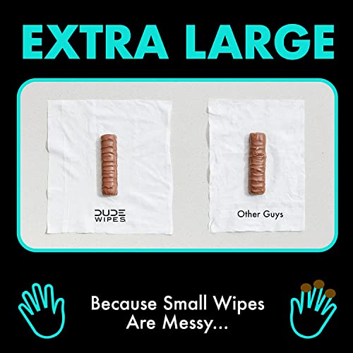 DUDE Wipes Mint Dispenser Pack Club Box  Mint Chill (8 Pack  50 Count) - Bellso