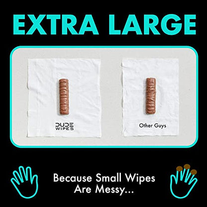 DUDE Wipes Mint Dispenser Pack Club Box  Mint Chill (8 Pack  50 Count) - Bellso