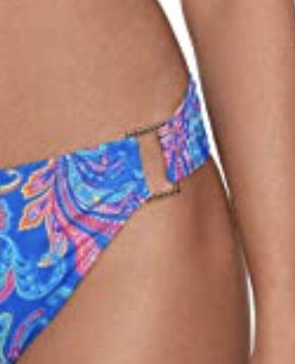 Ralph Lauren SUMMER PAISLEY Side-Ring Hipster Bikini Swim Bottom  US 6 - Bellso
