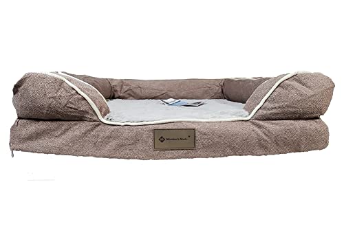 Member's Mark Sofa Pet Bed in Brown 34.5in X 26.5in X 9in - Bellso