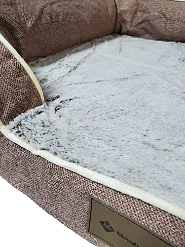 Member's Mark Sofa Pet Bed in Brown 34.5in X 26.5in X 9in - Bellso