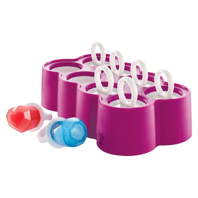 KOJI Ring Pops Silicone Molds  8 Ice Pop Molds BPA & PHTHALATE Free - Bellso
