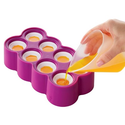 KOJI Ring Pops Silicone Molds  8 Ice Pop Molds BPA & PHTHALATE Free - Bellso