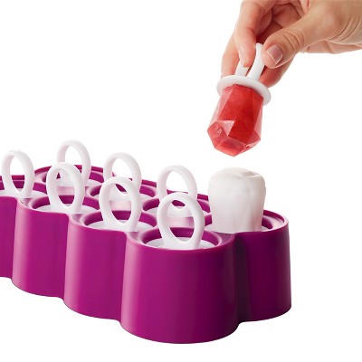 KOJI Ring Pops Silicone Molds  8 Ice Pop Molds BPA & PHTHALATE Free - Bellso