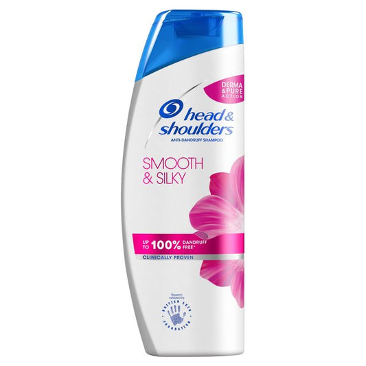Head & Shoulders Anti-dandruff Shampoo Smooth and Silky for Dry Hair Size 400 Ml