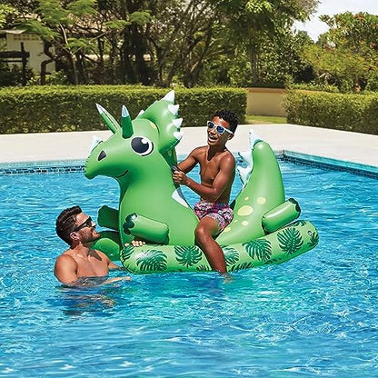 Member's Mark™ Inflatable Ride-on Pool Float with Handles - Dinosaur - Bellso