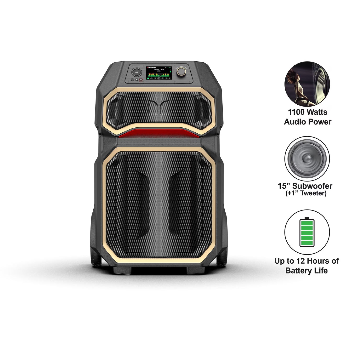 MONSTER SPEAKER BK