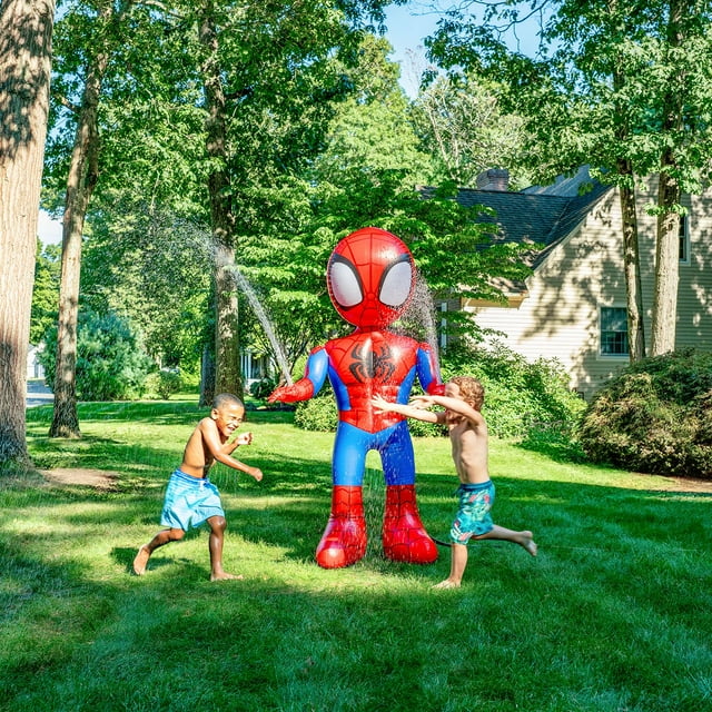 Marvel Spiderman 6' Inflatable Yard Sprinkler - Bellso