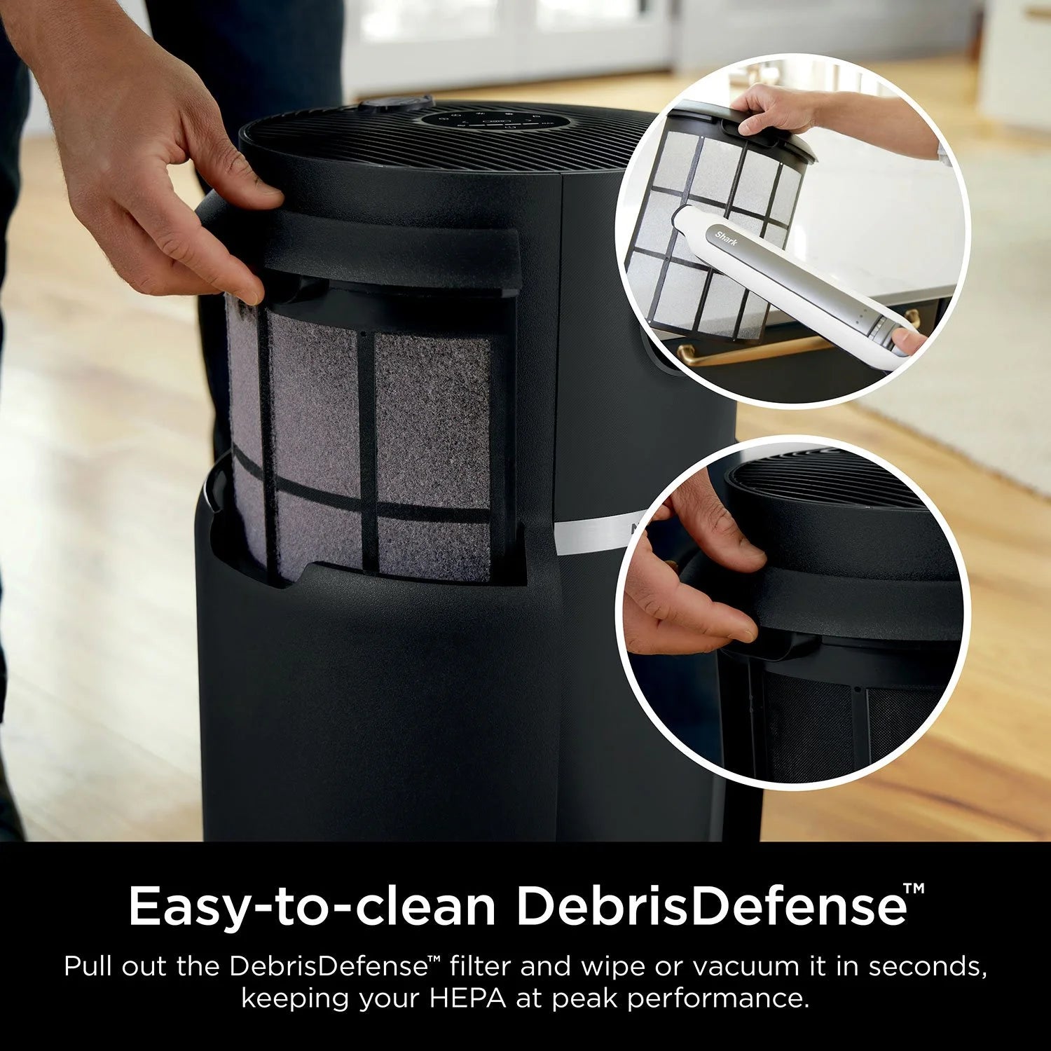 Shark NeverChange Air Purifier MAX + Remote & 2 Odor Neutralizer Cartridges - Bellso