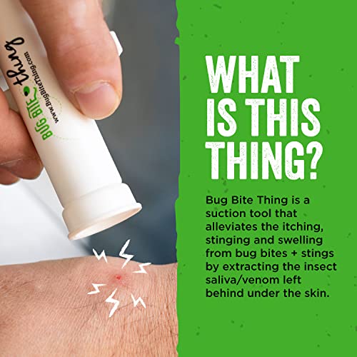 Bug Bite Thing Insect Bite + Sting Suction Tool Anti-Itch Treatment