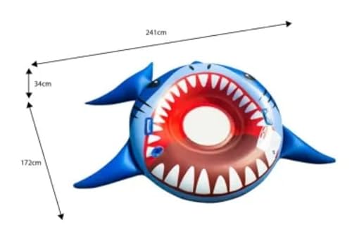 Member's Mark Oversized Inflatable Pool Float (Shark)