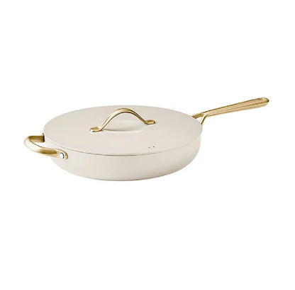 5.5-Quart Modern Ceramic Jumbo Cooker CREAM - Bellso