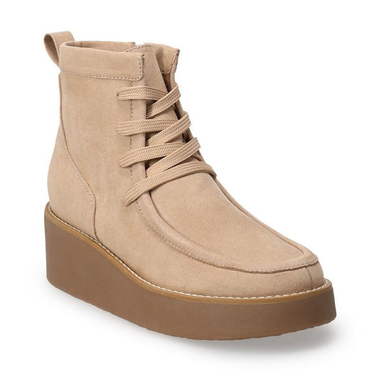 Sonoma Goods for Life Enigma Women's Ankle Boots, Size: 5.5, Brown