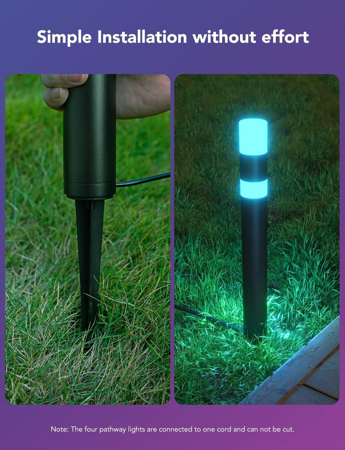 Govee - Path Lights 4 Packs - Multi