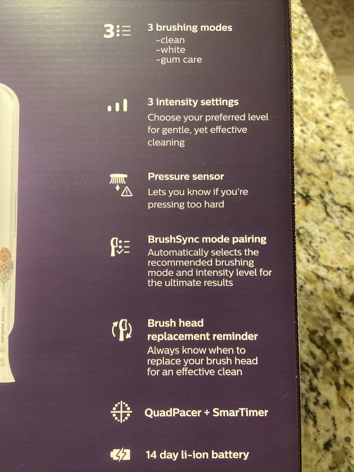 Philips Sonicare Professional Clean Power Toothbrush Set (Black /White)