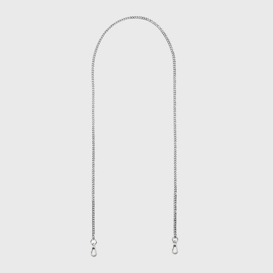 Chain Crossbody Handbag Strap - a New Day Silver: Lobster Claw Clasp, Zinc Alloy, Solid Pattern, 46.8" Length - Bellso