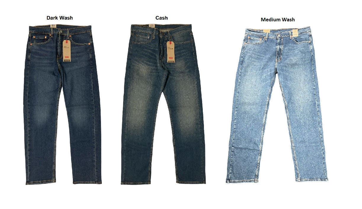 Levi Men's 505 Regular Fit Straight Leg Stretch Jeans - Bellso