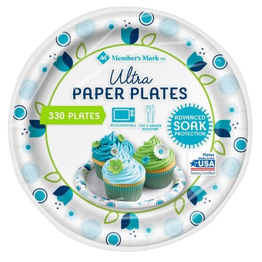 Member's Mark Ultra Plate, 6-7/8" (330 Count)