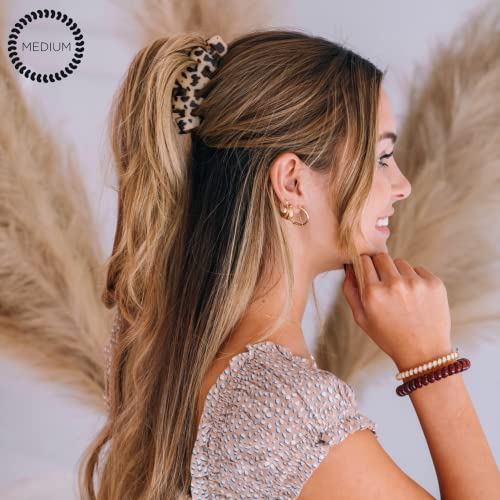 TELETIES Tortoise Medium Hair Clip - Blonde - Bellso
