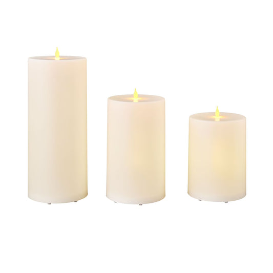 Member's Mark Outdoor Flameless LED Candle, 3-Pack