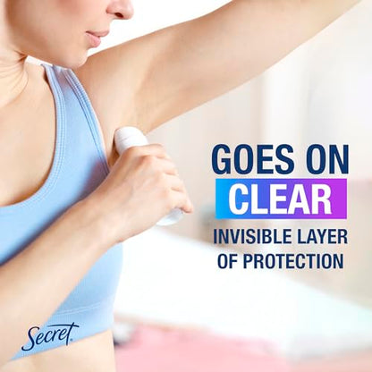 Secret, Whole Body Deodorant, Aluminum Free Dry Solid, Unscented , 2.4 Oz (68 G) - Bellso